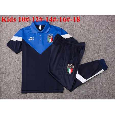 Italien 2020-2021 Kinder Trainings Poloshirt M001